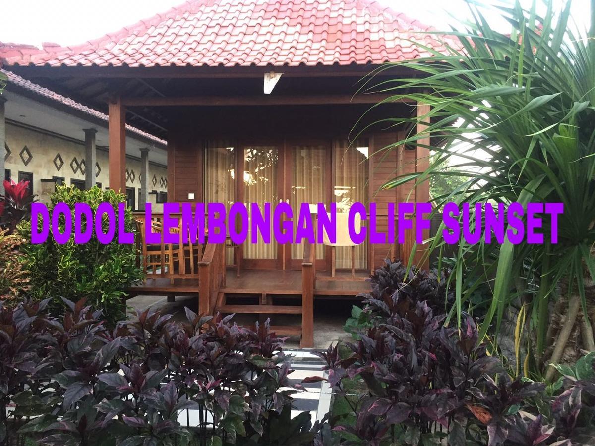 Hotel Dodol Lembongan Cliff Sunset Exterior foto